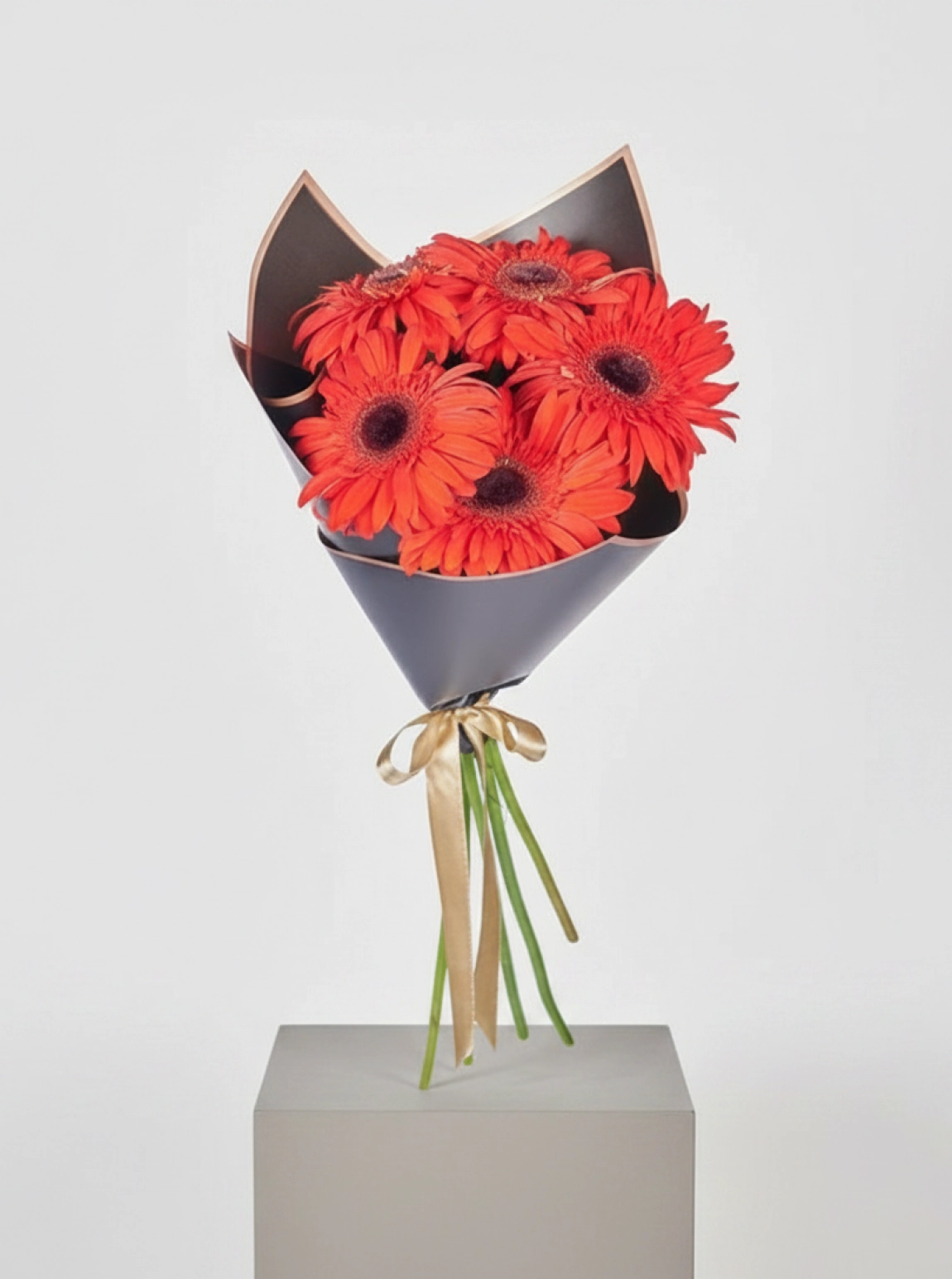Kırmızı Gerbera Çiçek Buketi
